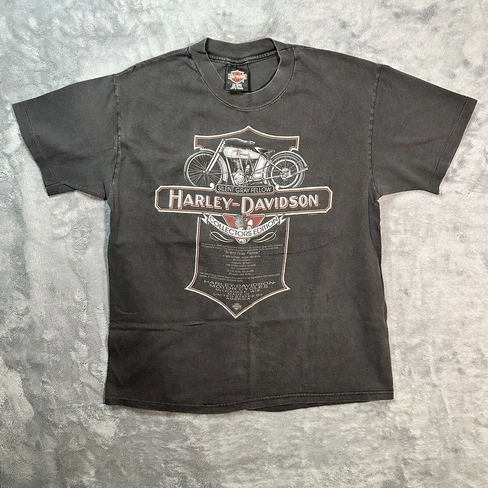 Vintage Harley Davidson KNOXVILLE Tennessee Motorcycle Silent Gray Fellow!